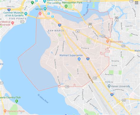 29 Jacksonville Zip Code Map Maps Online For You