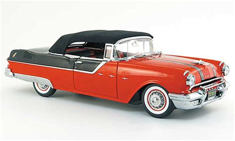 Diecast Model Cars Pontiac Star Chief 118 Sun Star Convertible Beigemint 1955