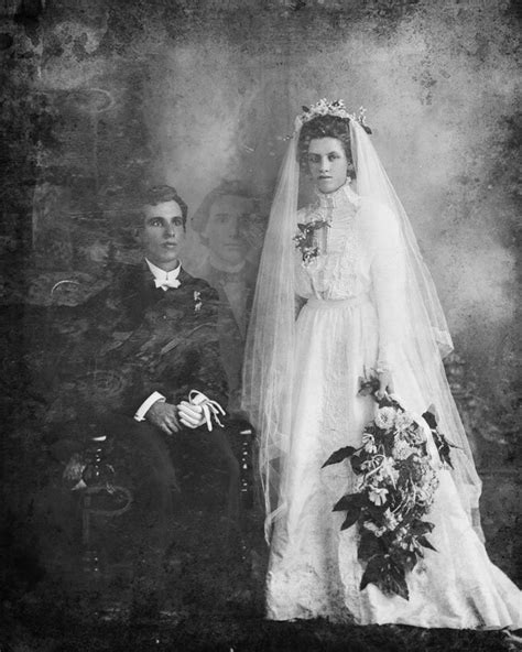 Spooky Victorian Ghost Wedding Portrait Halloween Photograph Etsy Artofit