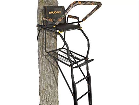 Muddy Mls1550 Skybox Deluxe 20 Tall Single Steel Ladder Tree Stand