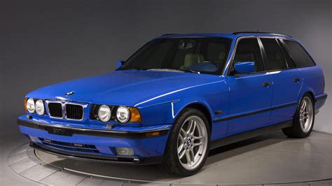 ultimate driving wagon ultra rare 1995 bmw m5 touring stuns in blue