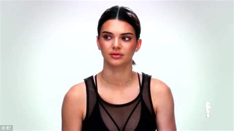 Kendall Jenner Frightened About Image In KUWTK Preview Daily Mail