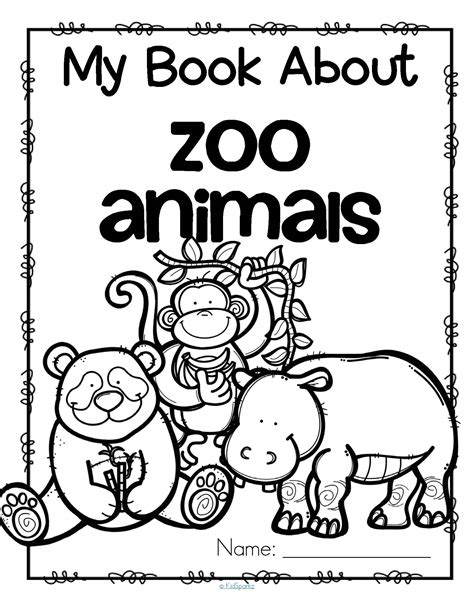 My Book About Zoo Animals