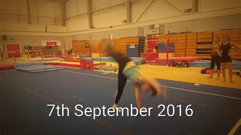Adult Gymnastics Aerial Cartwheel Youtube