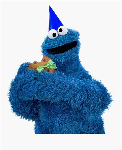 Happy Birthday Cookie Monster Free Transparent Clipart Clipartkey