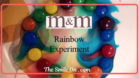 M And M Rainbow Science Colourful Magic For Kids Mandm Magic Youtube