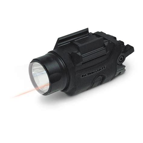 Beamshot Red Laser Flashlight Combo Matte Black 212585 Laser