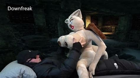 Plush Sex Doll Fantasy With Down Suit In The Crypt Huge Tits Monster Succubus