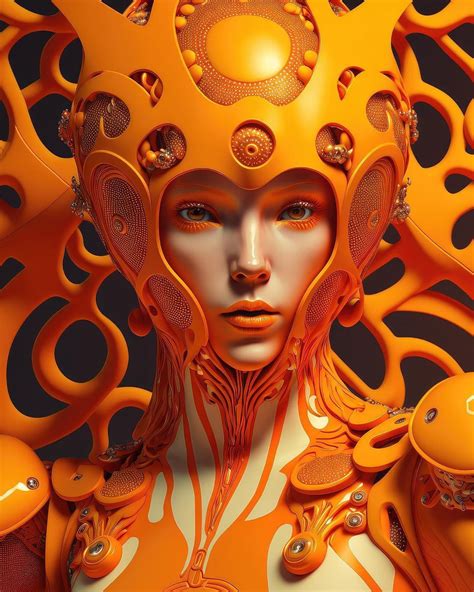 Cyborg Female Portrait Art Toy Deities Under Armor Aliens Art Wallpaper My Images Futuristic