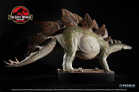 Lost World Jurassic Park Replica Stegosaurus Maquette By