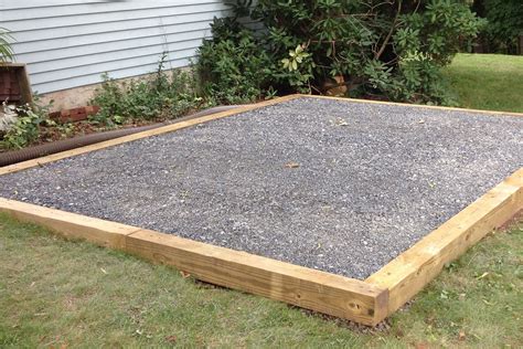 How To Prepare Your Gravel Shed Pad Sheds Unlimited Backyard Sheds