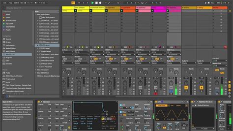 Ableton Live 10 - Tutorial - operator - psytrance sound design
