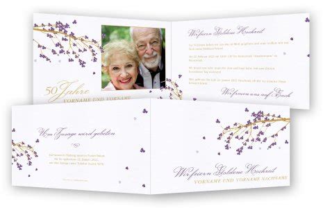 Open from dankeschön karten zum ausdrucken , image source: Goldene Hochzeit Einladung, Einladungskarten | Feinekarten.com