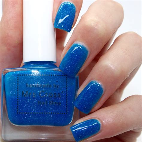 Mullet 10ml Bright Blue Neon Nail Polish By Mrscrossnailshop