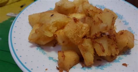 Cara membuat singkong goreng krispi | crispy fried cassava. 164 resep singkong goreng empuk krispi enak dan sederhana - Cookpad