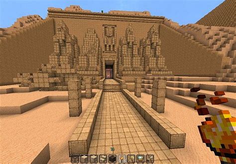 Minecraft Egyptian Temple