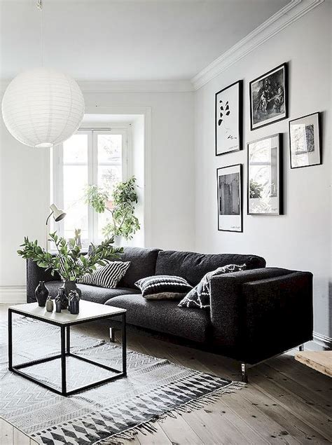 10 Black White And Gray Living Room Ideas