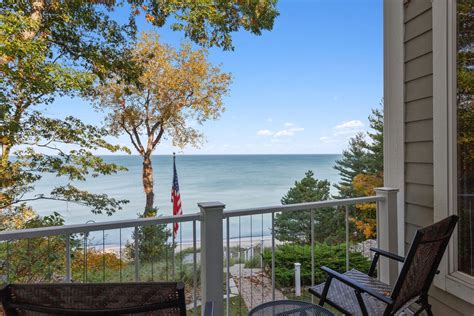 Spectacular Lake Michigan Home With Sandy Beach Michigan Luxury Homes