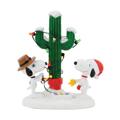 Department 56 Peanuts Village Spike And Snoopys Christmas Snoopy