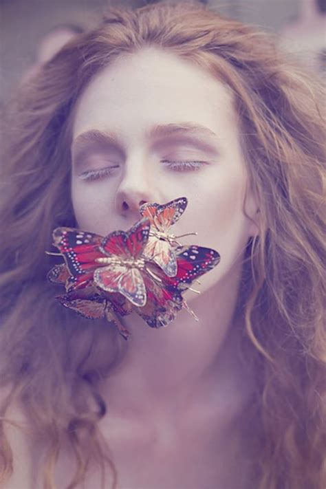 Butterfly Effect Butterfly Kisses Butterflies Portrait Photography