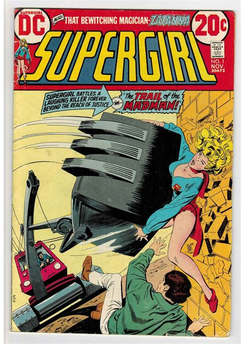 Supergirl 1 2 And 3 Dc 1972 First Solo