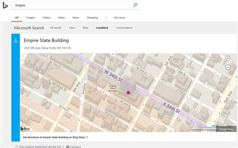 Introducing Locations In Microsoft Search In Bing
