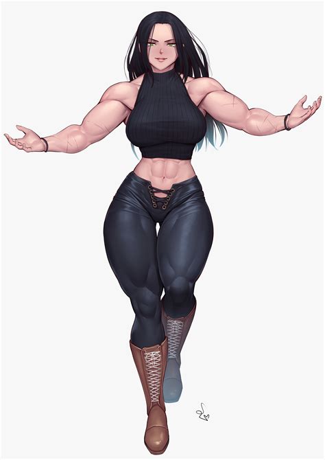 Approaching muscular girl by SpeedL00ver on Newgrounds