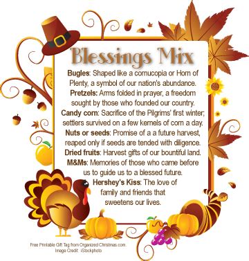 Enjoy reading and share 46 famous quotes about god blessing with everyone. We are Thankful: Thanksgiving Blessings Mix Recipe ...