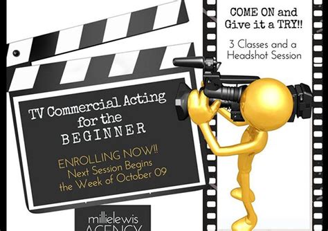 Commercial Acting Classes For The Beginner Millie Lewis Columbia