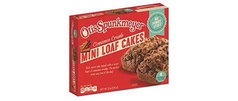 Cinnamon Crumb Loaf Cakes By Otis Spunkmeyer Best New Food Products March 2017 Popsugar Food