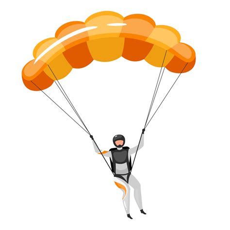 Illustration Vectorielle Plane De Parachutisme Parachutisme