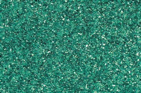 Green Emerald Glitter Makeup Background Stock Photo