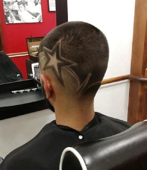 30 Cool Haircuts With Stars Design Unique Star Designs Haircut For