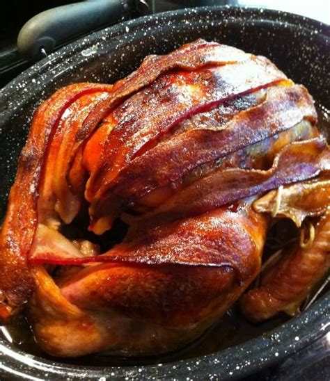 Recipe For Maple Roasted Turkey With Sage Smoked Bacon Cornbread
