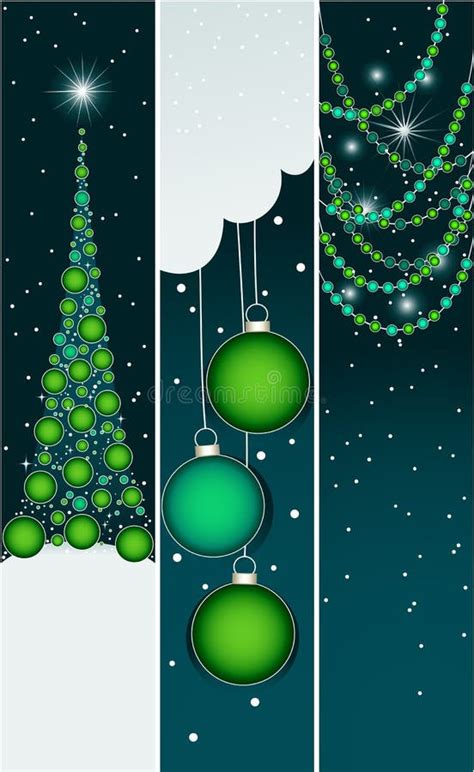 Christmas Banners Stock Vector Illustration Of Santa 16063589