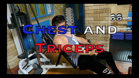Chiseled Chest And Tricep Workout Youtube