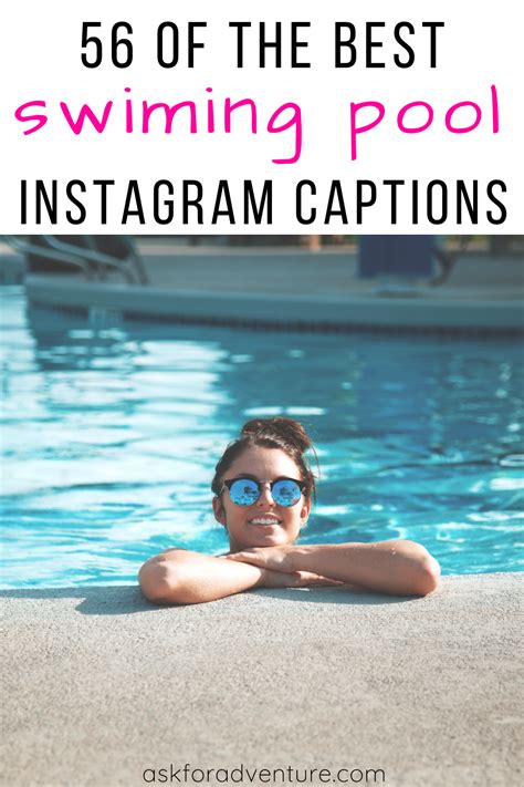 59 Nature Aesthetic Pool Captions For Instagram