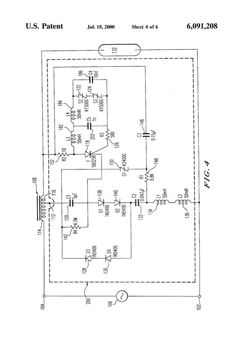 Patent Us6091208 Lamp Ignitor For Starting Conventional Hid Lamps And