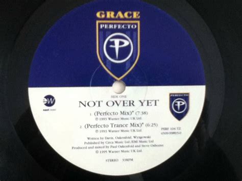 Grace Not Over Yet Perfecto Mix 1995 Dont Let Me Down Do