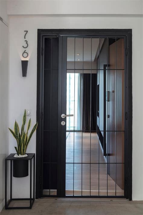 15 Double Door Grill Gate Designs For Main Door Adeex News