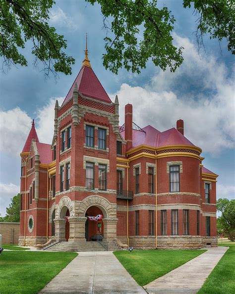 Donley County Texas Courthouse Photograph By Stephen Stookey