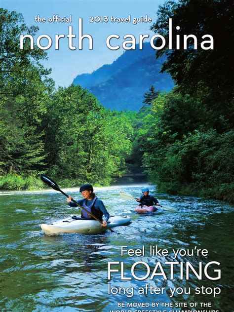 2013 Official North Carolina Travel Guide North Carolina Spa