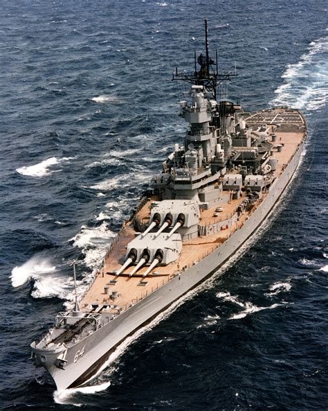 Armament Of The Iowa Class Battleship Wikipedia