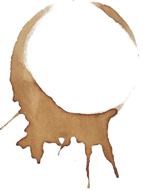 Coffee Cup Stain Png