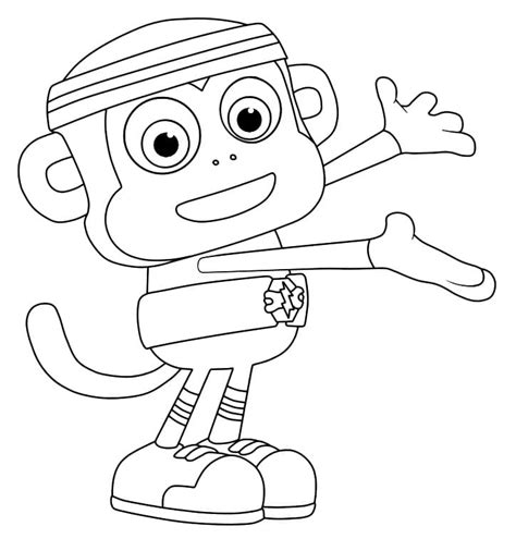 Free Chico Bon Bon Coloring Page Free Printable Coloring Pages For Kids