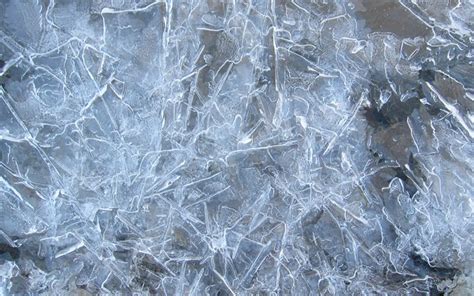Download Wallpapers Ice Texture 4k Macro Ice Cracks