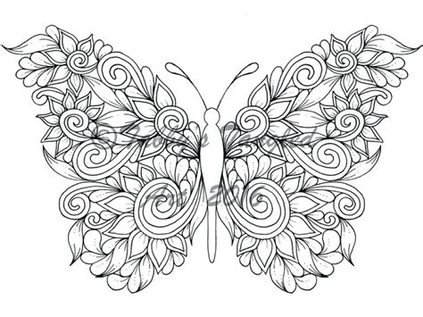 Print Butterfly Coloring Pages At Getdrawings Free Download