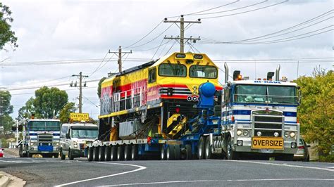 Australian Road Train Hi Haul Kenworth K104b And Crls Brm002 Youtube
