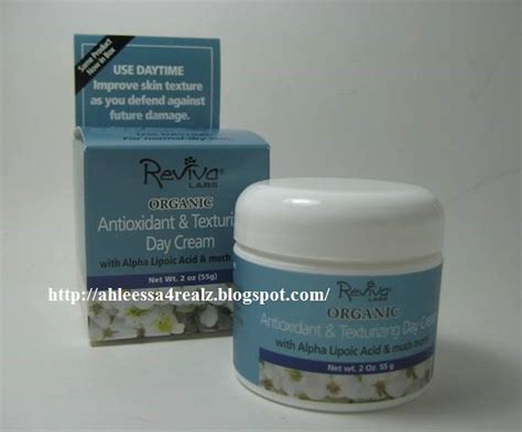 Reviva Labs Antioxidant And Texturing Day Cream Ahleessa C Flickr