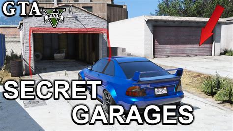 Gta V Secret Garages Locations Offline Online Pc Ps3 Ps4